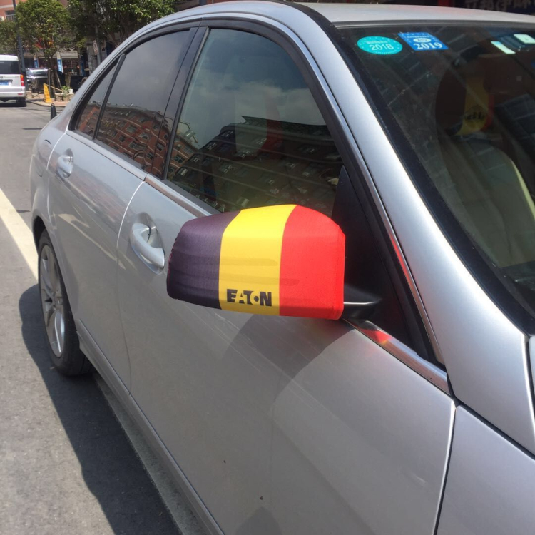 Drapeau de couverture de miroir de voiture