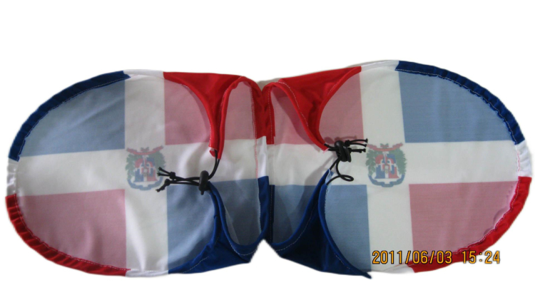 Drapeau de couverture de miroir de voiture